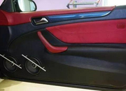 简洁大方奔驰CLK改装意大利AD汽车音响