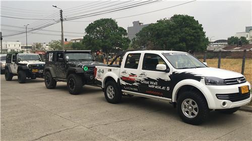 长城皮卡大显身手 强势助力哥伦比亚SUV
