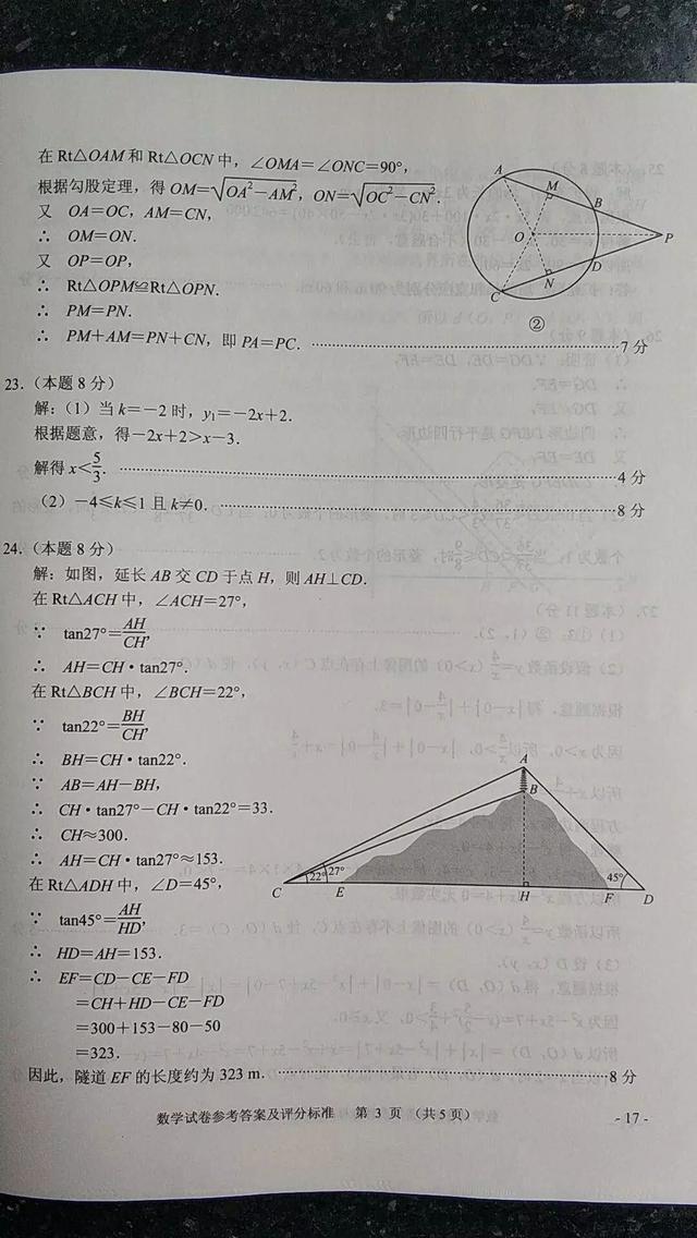 刚刚，南京中考全科试卷及答案发布！