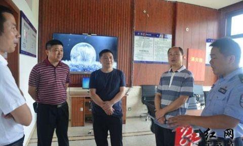 湖南省公安厅领导到宁远县调研指导入境重点工作
