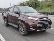 最新家族前脸支持国六排放标准，江铃全新皮卡域虎9亮相工信部