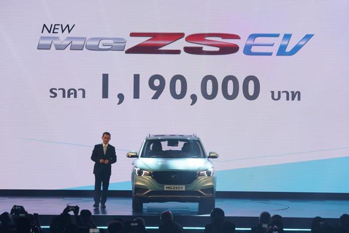 欧洲纯电SUV名爵EZS泰国上市  以“全球爆款体质”登陆国际市场