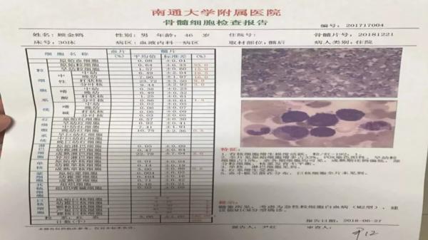 你养我长大我陪你重生，海门95后护士捐髓救父