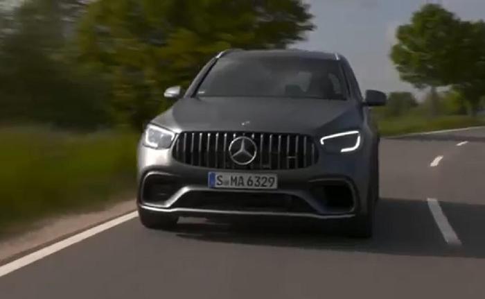 最狂野的中小型SUV	实拍2020款奔驰AMG GLC 63S