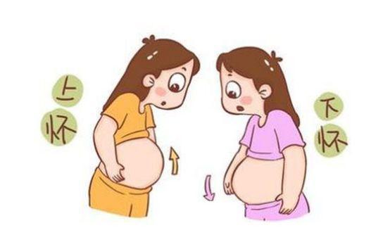 孕期“上怀”和“下怀”，不仅仅是形状不同，这些区别孕妈需知道