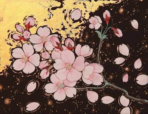 日本画师 菅直人薰笔下独具特色的传统艺术风格