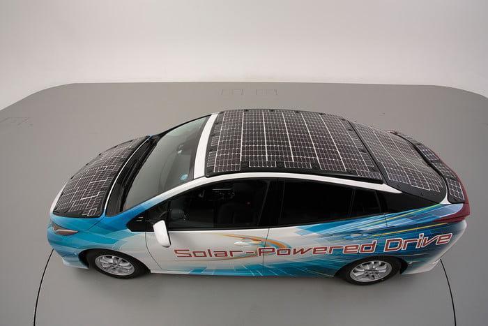 丰田太阳能汽车再进一步，晒一天就能跑43公里，有望在2021年推出
