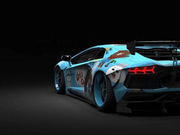 硬汉也卖萌 兰博基尼LP700+布朗熊