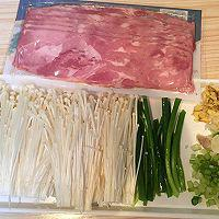 有颜有味的金针菇培根卷