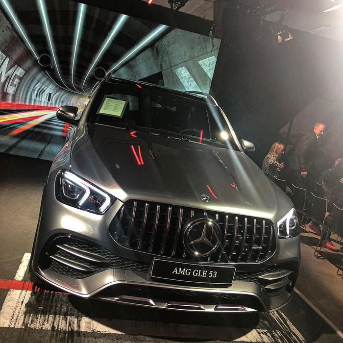 很有气势 梅赛德斯AMG GLE 53海外实车