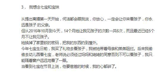 心酸！何洁热闹为儿子庆生，前夫赫子铭孤孤单单隔空发爱心