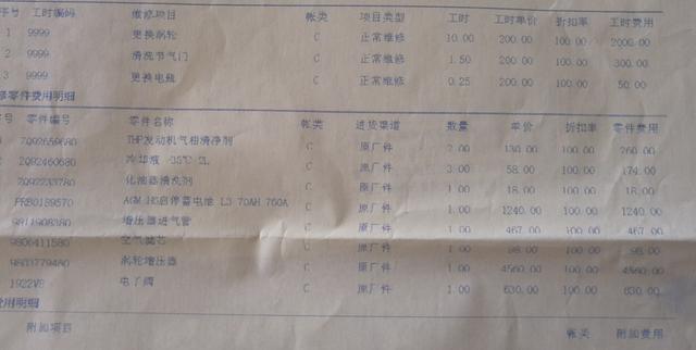 标致508涡轮增压器损坏 4S店拒赔！车主自费更换近万元