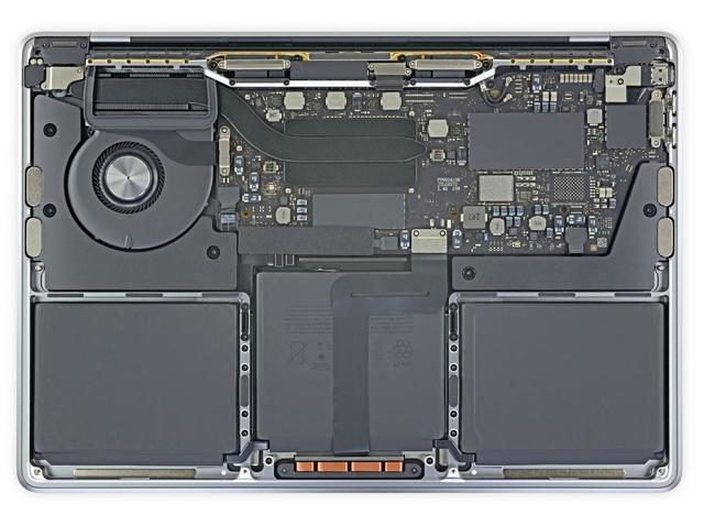 MacBook Pro 13拆解报告出炉：SSD无法更换、换电池难度也提升