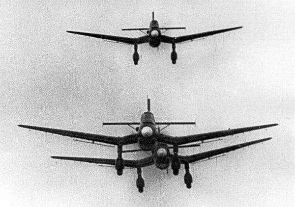 斯图卡俯冲轰炸机，空中的咆哮死神，刺耳的声音就是战场的催命符