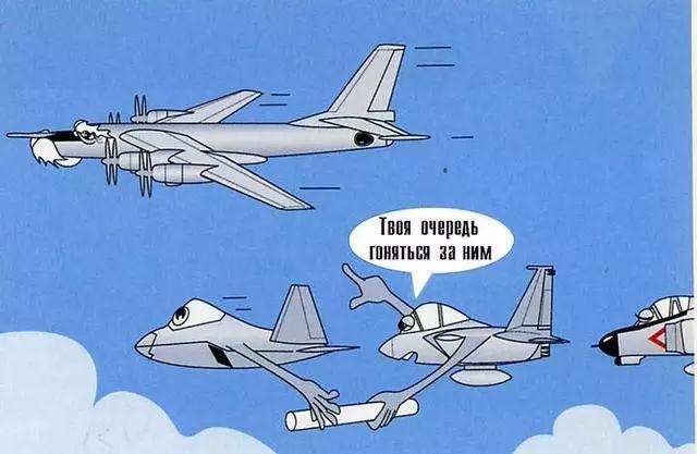 轰6K和图95联手飞过对马海峡，都是爷爷辈轰炸机，但全世界就三家有！