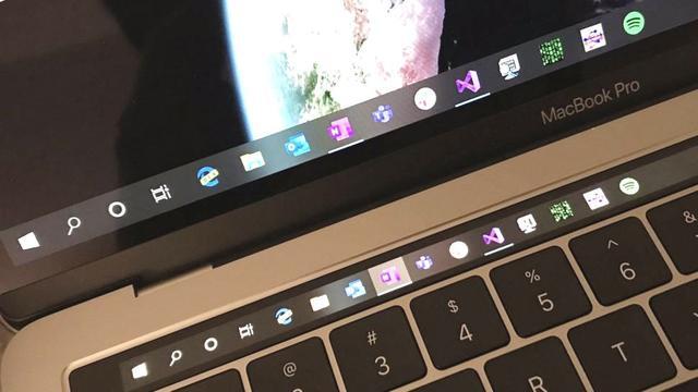 苹果Touch Bar有无限可能 黑客：但只针对Windows系统