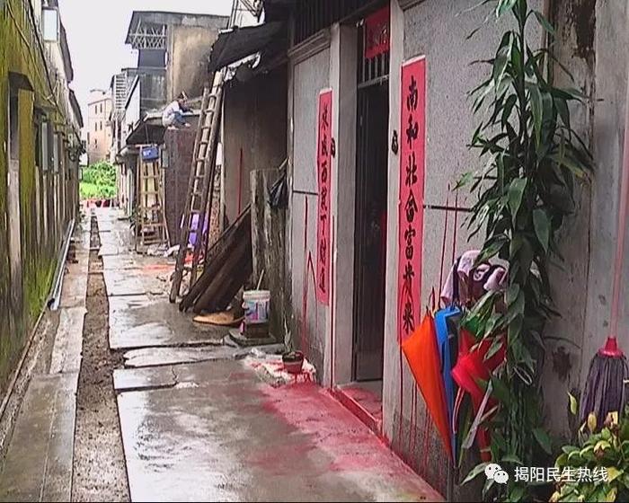 揭阳一村民家门口被泼红油漆，到底招惹到谁了？