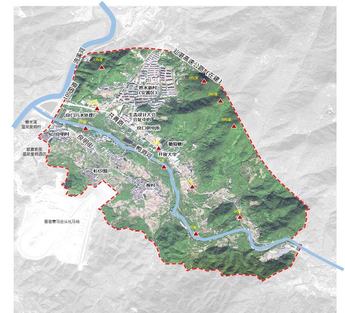 广州从化生态设计小镇打造120亩湿地生态公园
