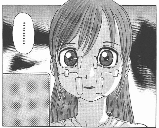 惊悚漫画推荐：女孩想把自己整成动漫人物，最终整个脸都变形了