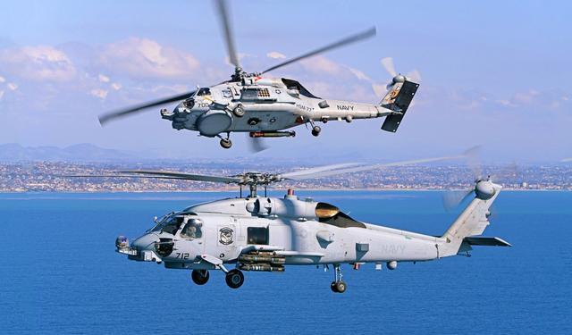 世界顶尖舰载直升机，起飞重量超10吨，可跟踪255个目标