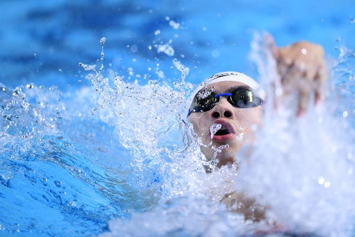 二青会游泳：王简嘉禾200米自由泳摘铜  李冰洁获第三块银牌
