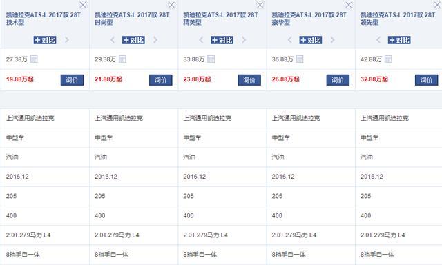 别只盯着宝马3系，这车标配2.0T和8AT，一口气从27万降到19万