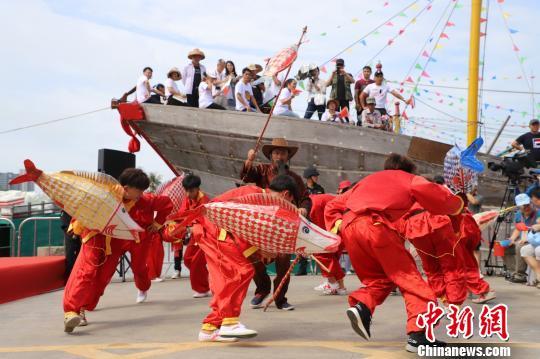 2019年第五届琼海潭门赶海节开幕 渔民祭海祈福