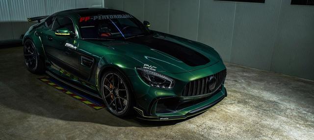 Fostla打造的超宽体奔驰AMG GT R！采用Prior Design宽体套件