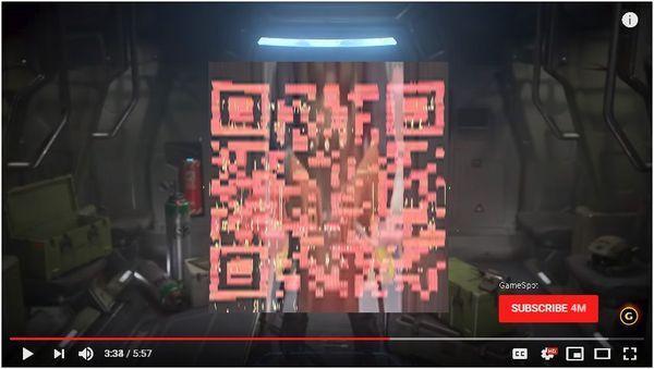 玩家发现《光环：无限》E3宣传片神秘二维码