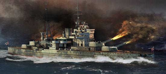 二战英国海军主力老兵“伊丽莎白女王级战列舰”！
