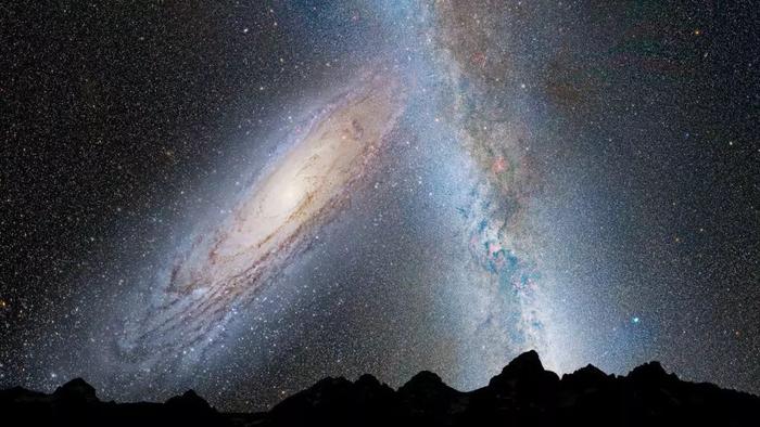 银河系正以每秒50千米的速度，撞向仙女座！