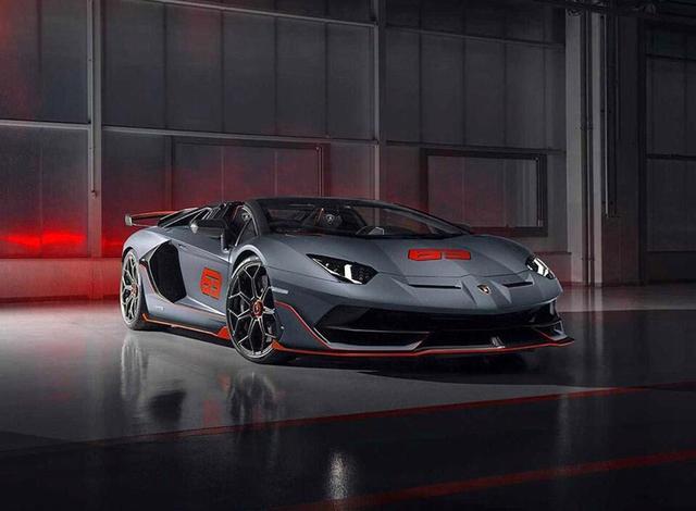 最高车速为350km/h，Aventador SVJ 63敞篷版官图，限量63辆​