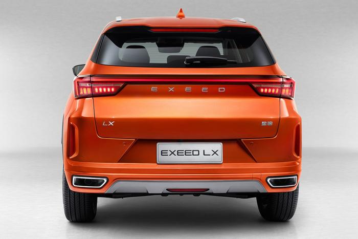 定位紧凑级SUV/8月22日首发 EXEED星途LX官图发布