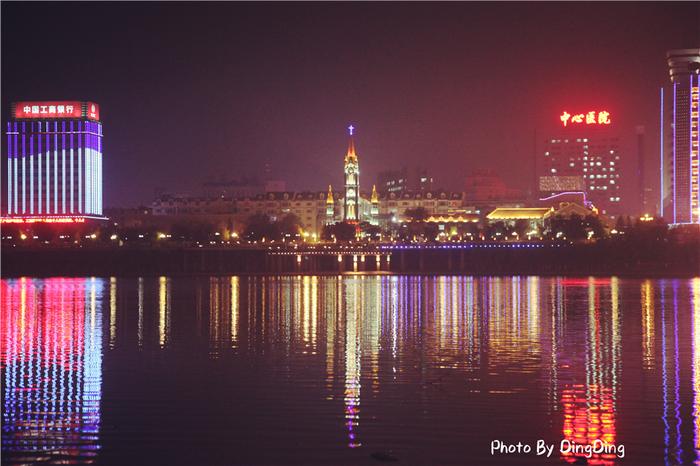 东北最美的夜景吉林松花江，不输上海外滩和成都九眼桥重庆洪崖洞