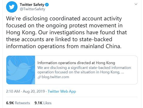 ▲推特目前已经因此封杀了936个账号