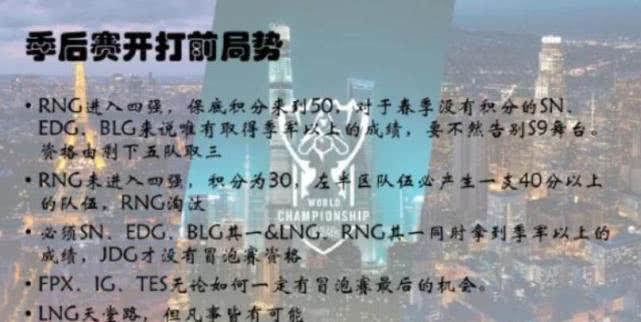 RNG季后赛之旅困难重重，极有可能无缘S9，仅存理论性可能