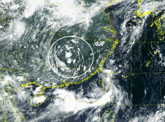 “台风”突袭我国南方，白鹿提前了？分析：是一种带来坏雨的涡