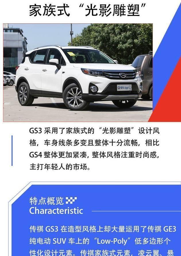 广汽传祺2019款GS3 150N车型上市 搭1.5L发动机/售7.38万元起