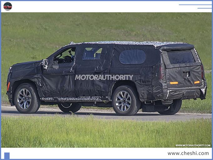 比凯雷德还大的旗舰SUV！外观霸气配6.2L V8，后排能躺三个人