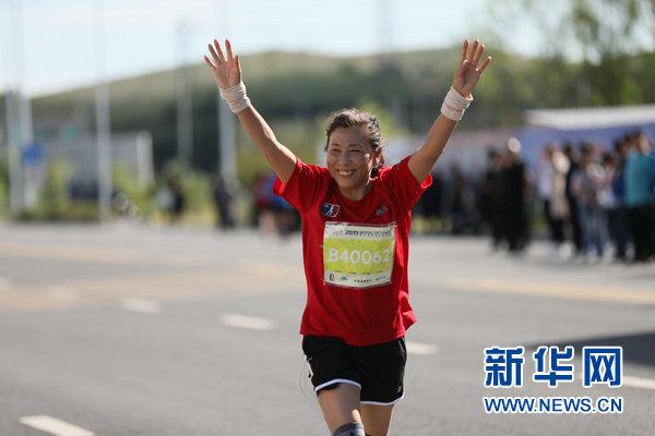 内蒙古举办2019林西国际半程马拉松赛