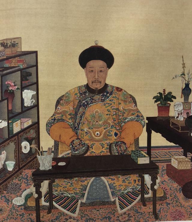 紫禁城中留下嘉庆皇帝的画像,画上有一件摆设,小编认为 紫禁城中留下嘉庆皇帝的画像,画上有一件摆设,小编认为