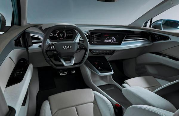 Audi Q4 etron将成首部客制化灯具电动休旅 共25种可选