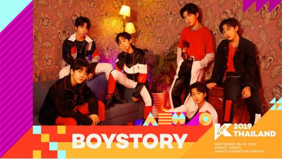 KCON2019泰国场阵容公开 BOY STORY成为首个受邀出席