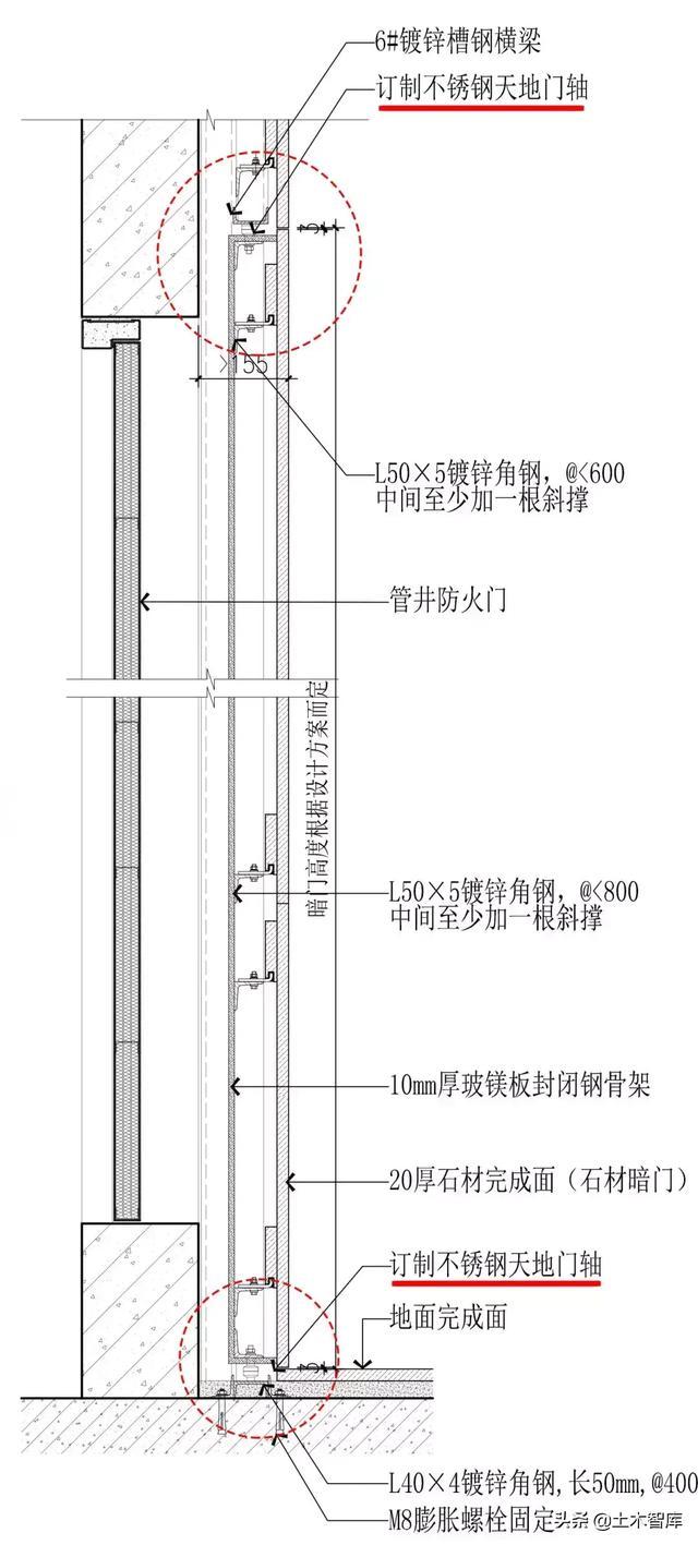 暗门3种饰面材料“石材/木饰面/壁纸”工艺节点解析