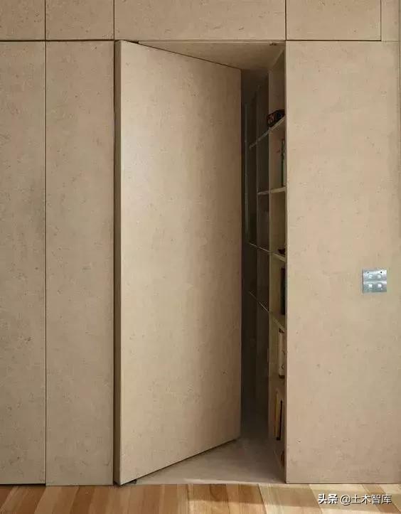 暗门3种饰面材料“石材/木饰面/壁纸”工艺节点解析