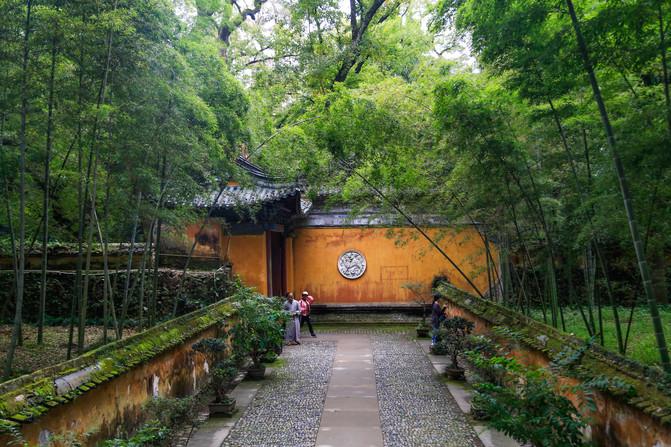 浙江唯一不收门票的千年古刹，幽静山林的佛家圣地