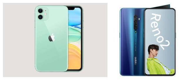 OPPO Reno2对比iPhone 11，国产品牌与苹果手机设计差异在哪里