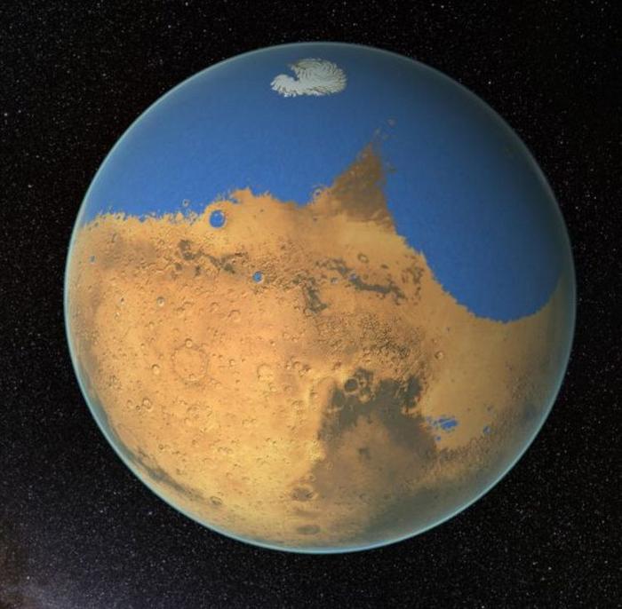 稀有的陨石坑？潮湿的火星？科学家意外发现火星的撞击秘密！