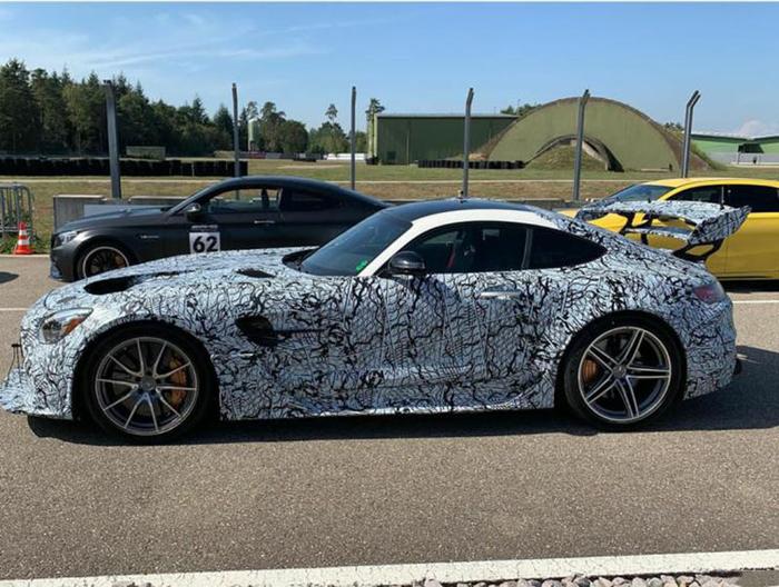 最大马力突破708匹 奔驰 AMG GT Black Series谍照曝光