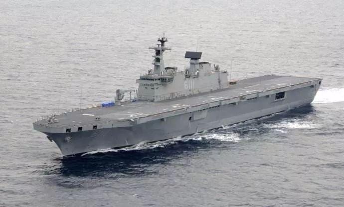 韩国准航母建造，为了叫板中日海军，口气倒是不小